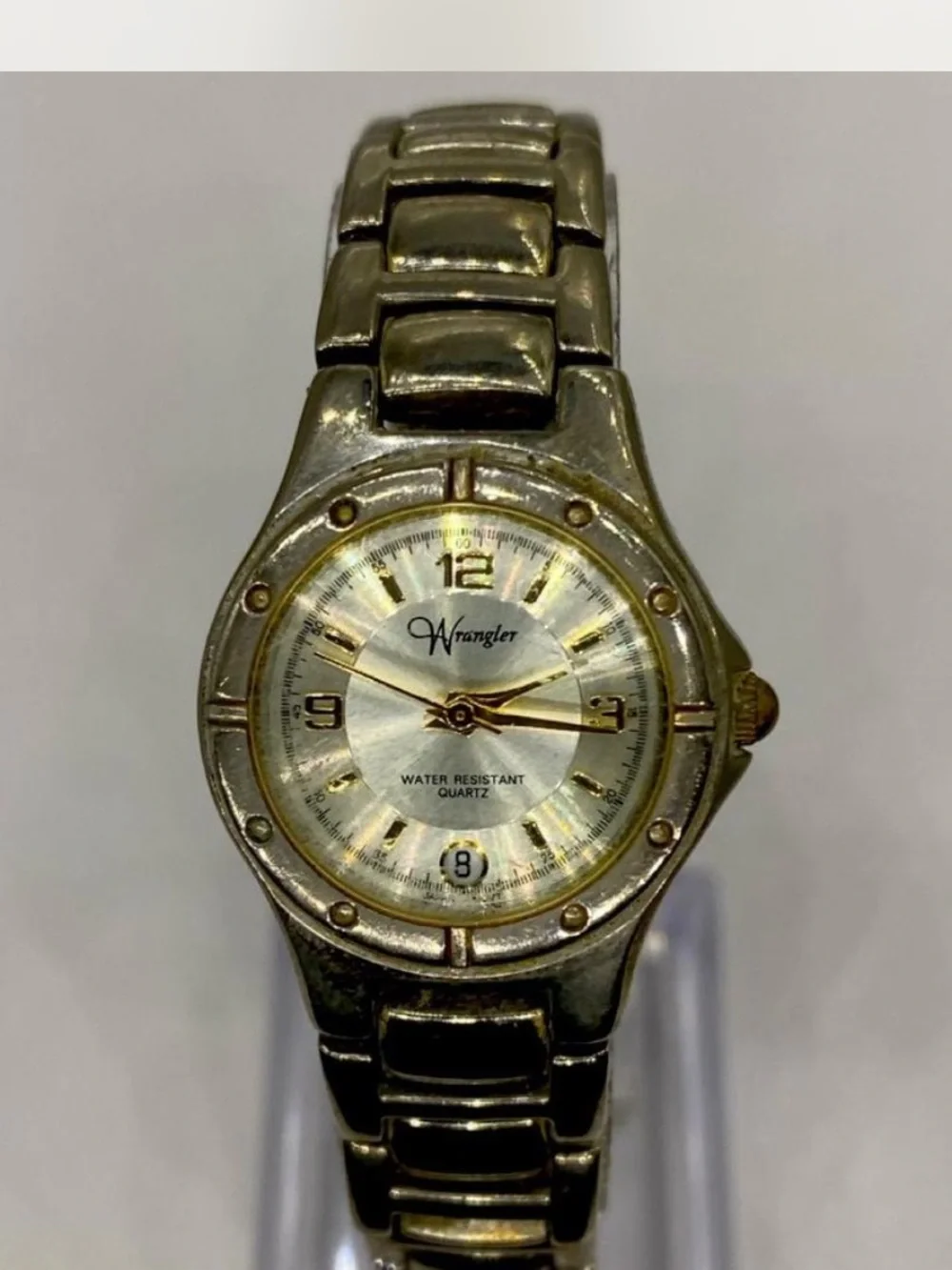 *** Wrangler *** Gold-Tone Stainless Steel Quartz Watch - Gold